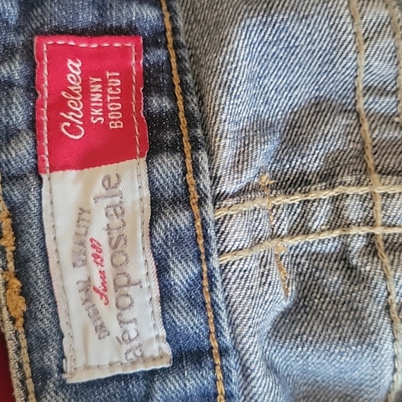 Aeropostale Y2k Chelsea Skinny Bootcut Jeans - Picture 5 of 7